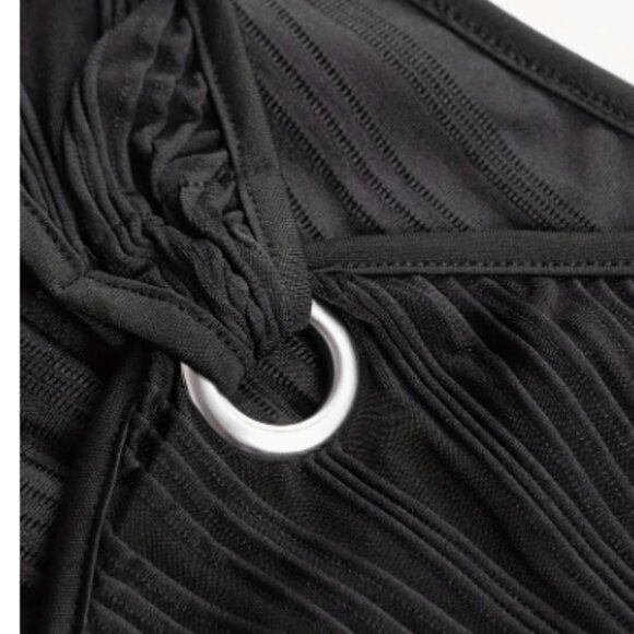 Black Casual Sleeveless Mini Dress Size XL/12 NWOT - Picture 6 of 7